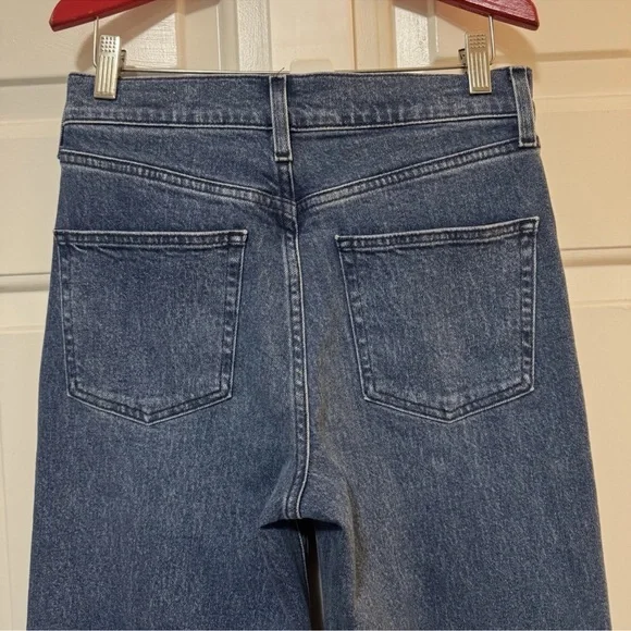 AYR Straight Leg Jeans in Medium Blue Wash - Picture 5 of 8